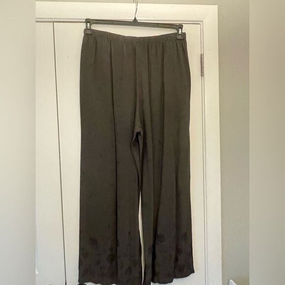 CP Shades Vintage Wide Leg Rayon Pants Size Large - Picture 2 of 8